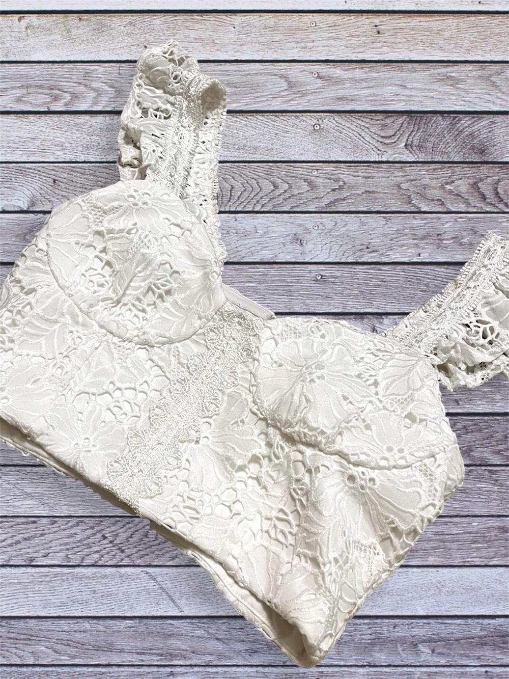 NWT Altar’d State Braxton Lace Bralette Crop Top Small